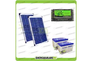 Solar kit for electric gate