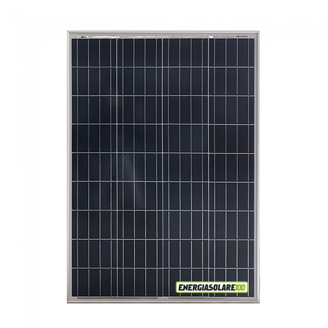 Pannello Solare Fotovoltaico 100W 12V 
