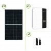 Impianto Solare fotovoltaico 4.3KW Inverter Growatt OFF-GRID 5KW sinusoidale pura Regolatore di carica MPPT integrato