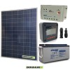 Kit Panneau solaire 200W 12V Batterie agm 150Ah régulateur de charge 20A EPsolar affichage MT-50